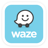 Waze PNG logo