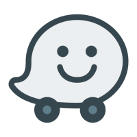 Waze PNG logo