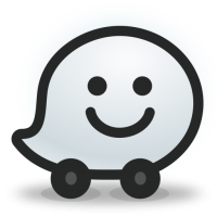 Waze PNG logo