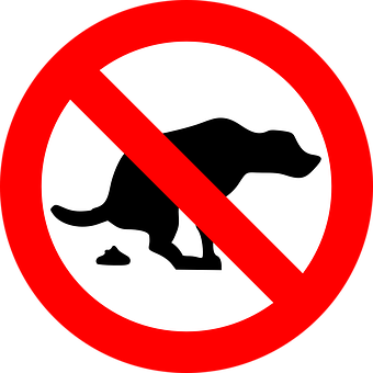 No Dogs Allowed Sign