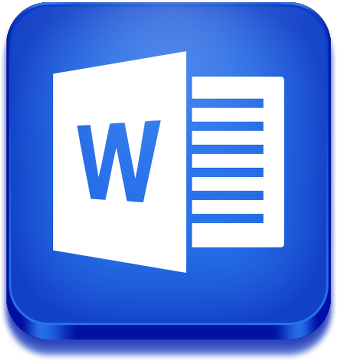 Microsoft Word Icon PNG image