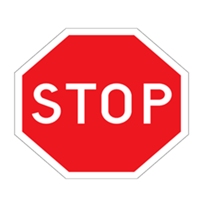 Transparent stop sign  Roblox