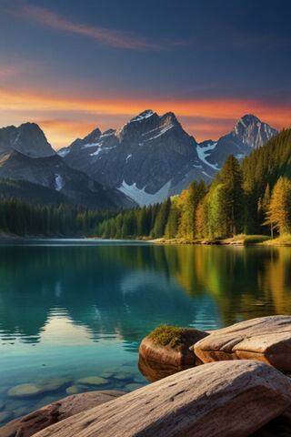 Nature and Landscapes:s Featuring Mountains, Forests, Beache