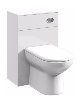 Essential Alaska 500 x 300mm Back To Wall WC Cabinet