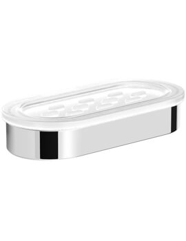 Essential Urban Soap Dish Holder With Elongated Dish