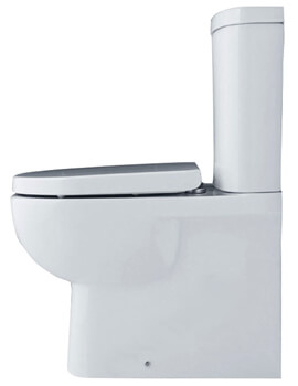 Essential Lily BTW Close Coupled Pan And Cistern Pack - White