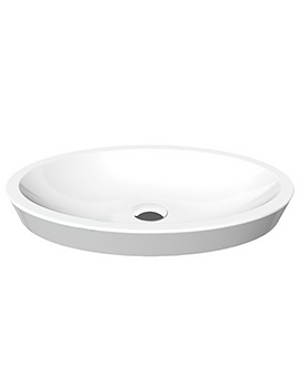 Essential IVY Vessel Oval Countertop Basin - 580mm Wide