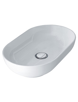 Essential Lavender 550 x 350mm Oval Vessel Countertop Basin