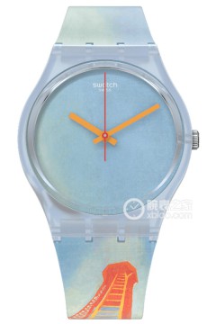 斯沃琪SWATCH X CENTRE POMPIDOU系列GZ357