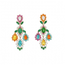 迪奥CHER DIOR CHER DIOR “EXQUISE TOURMALINE PARAÏBA”耳环