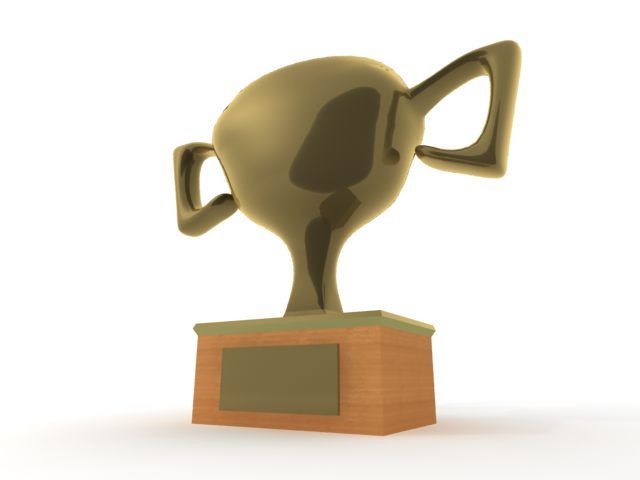 gold cup.max 3d model