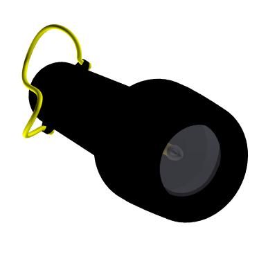 Flashlight 3d model