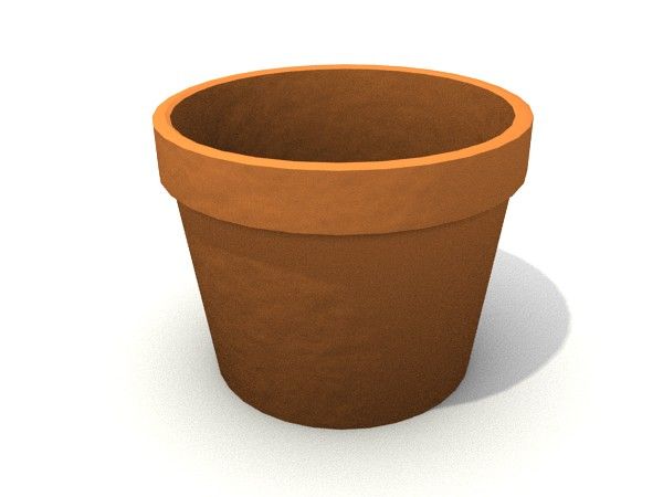 Flower Pot 3d Model 3d model