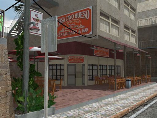 Restaurant 3d model