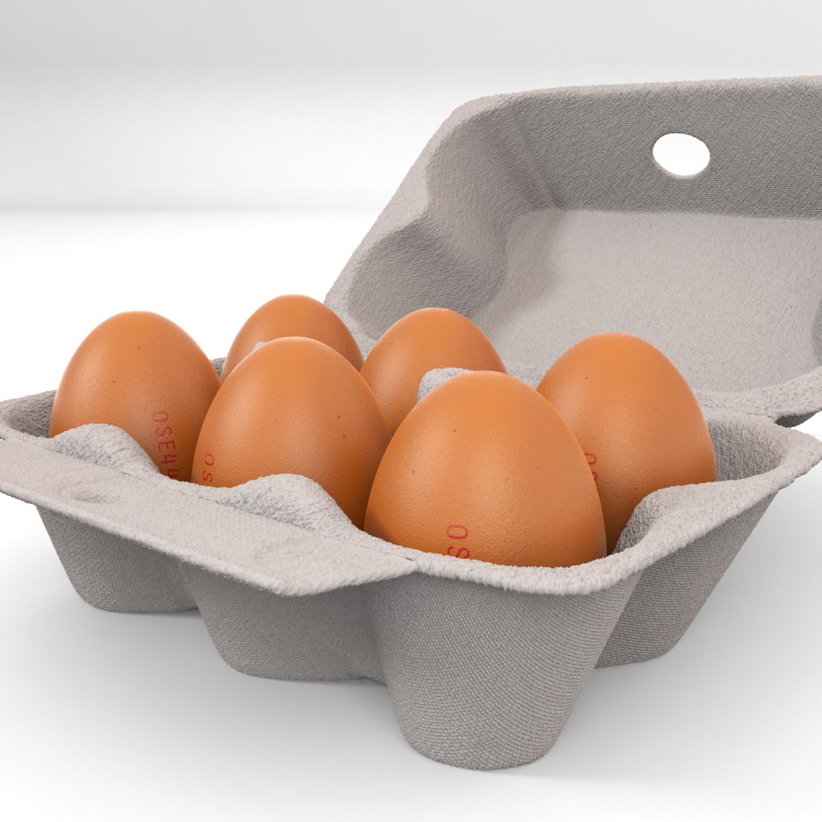 Egg Carton 3d model