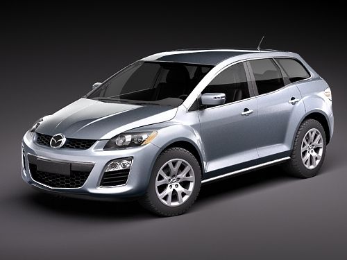 Mazda CX-7 modelo 3d