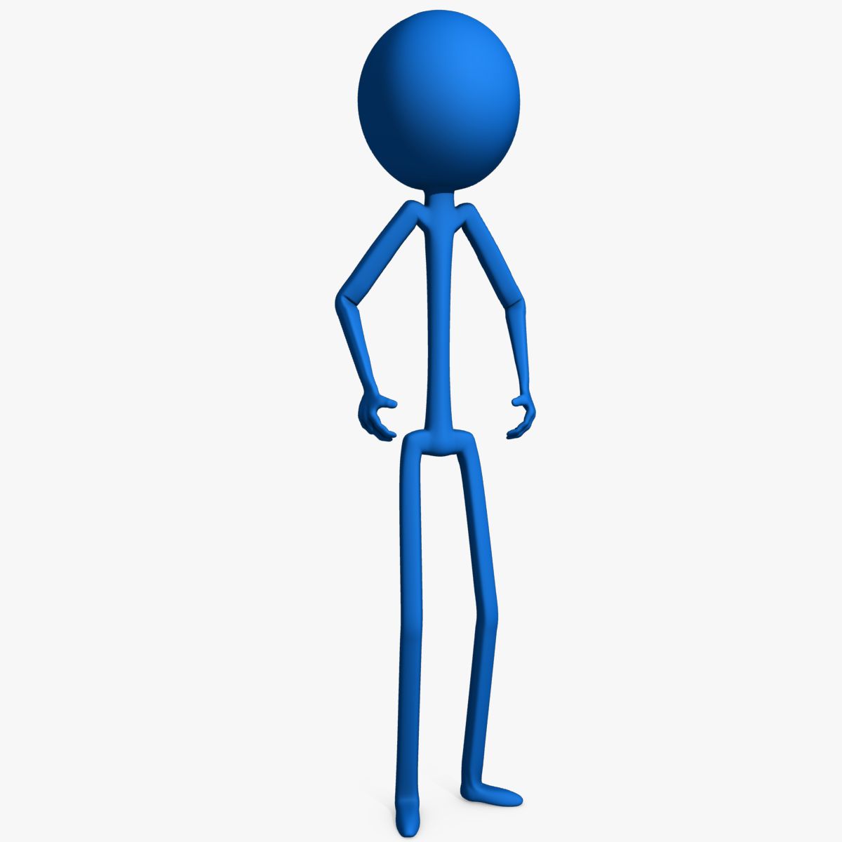 Stickman 3d model