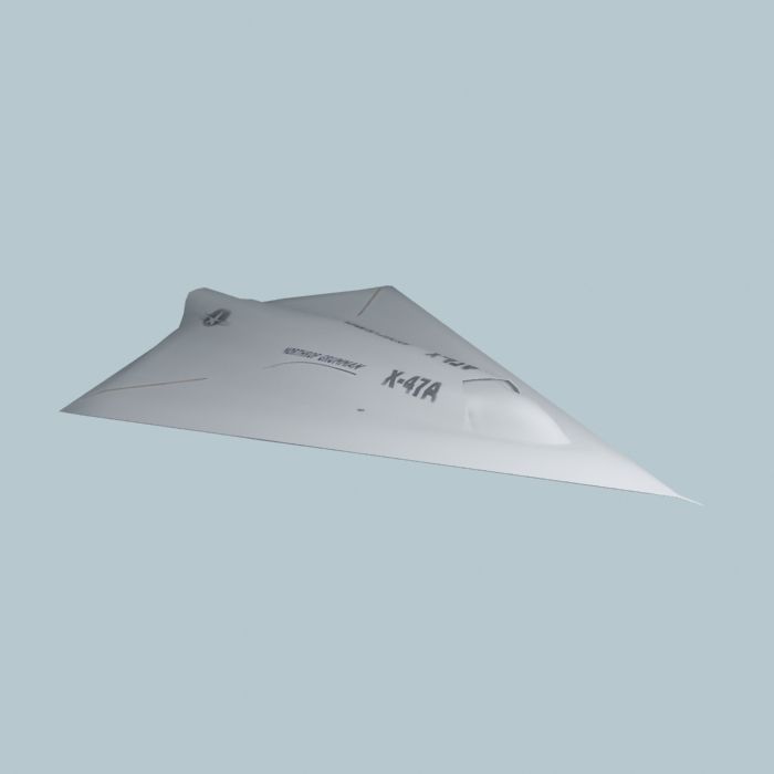 X 47 A Grumman 3d model