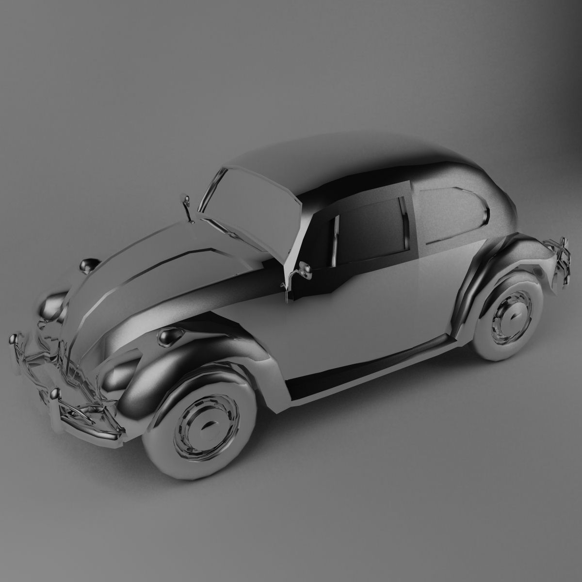 Old Beetle 3d model