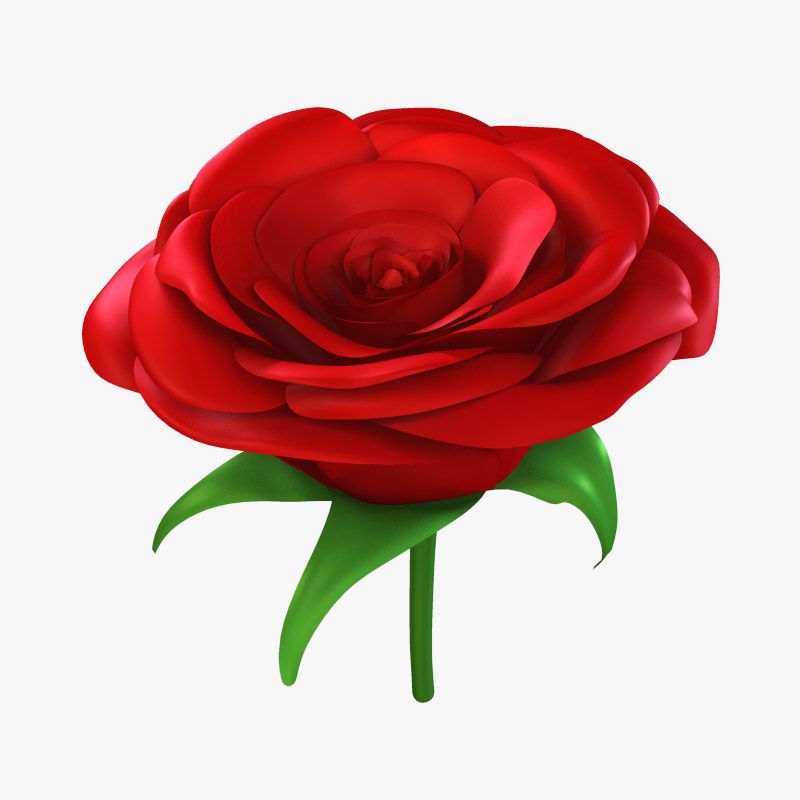 Rose 3d model