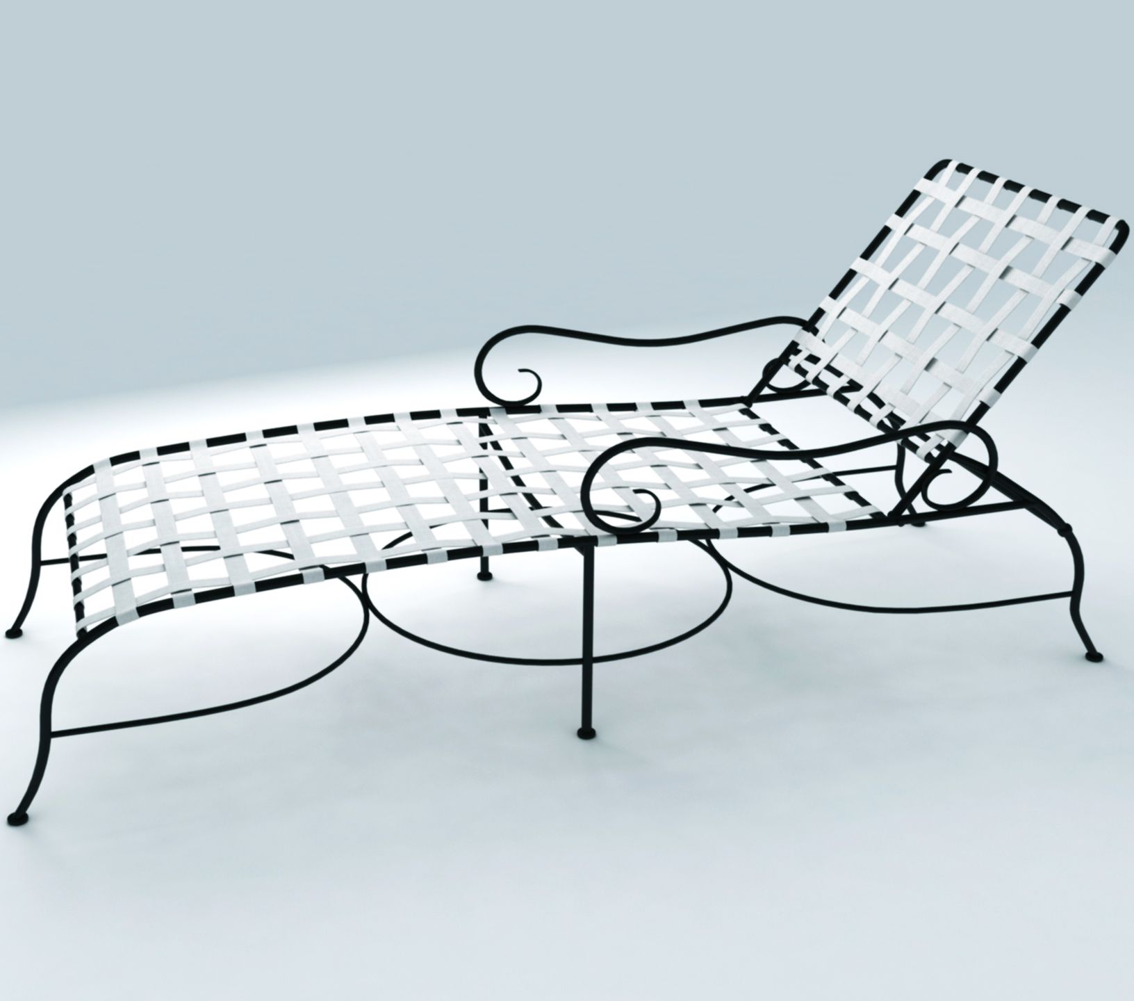 Deckchair 19 3d model