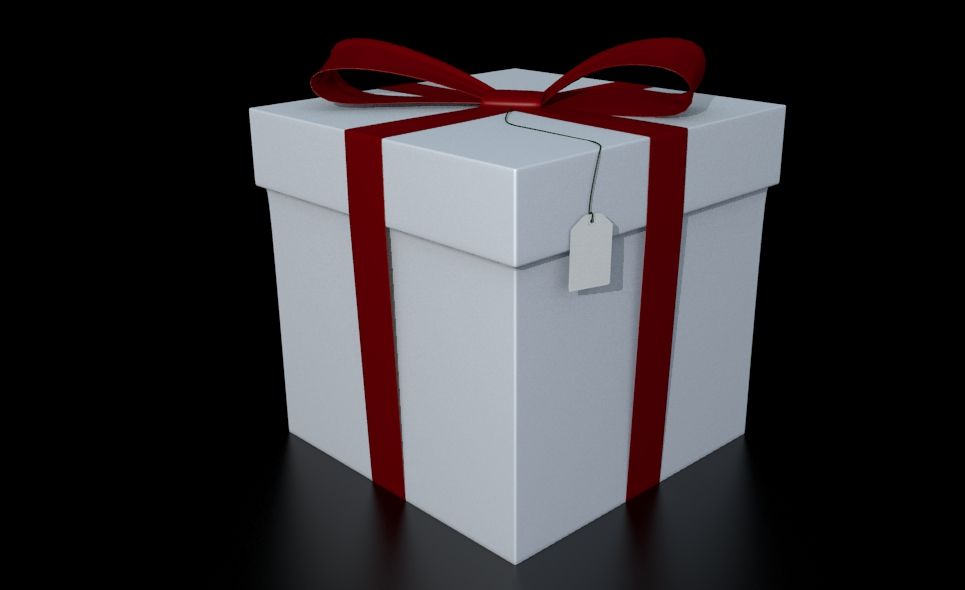 Gift Box 3d model