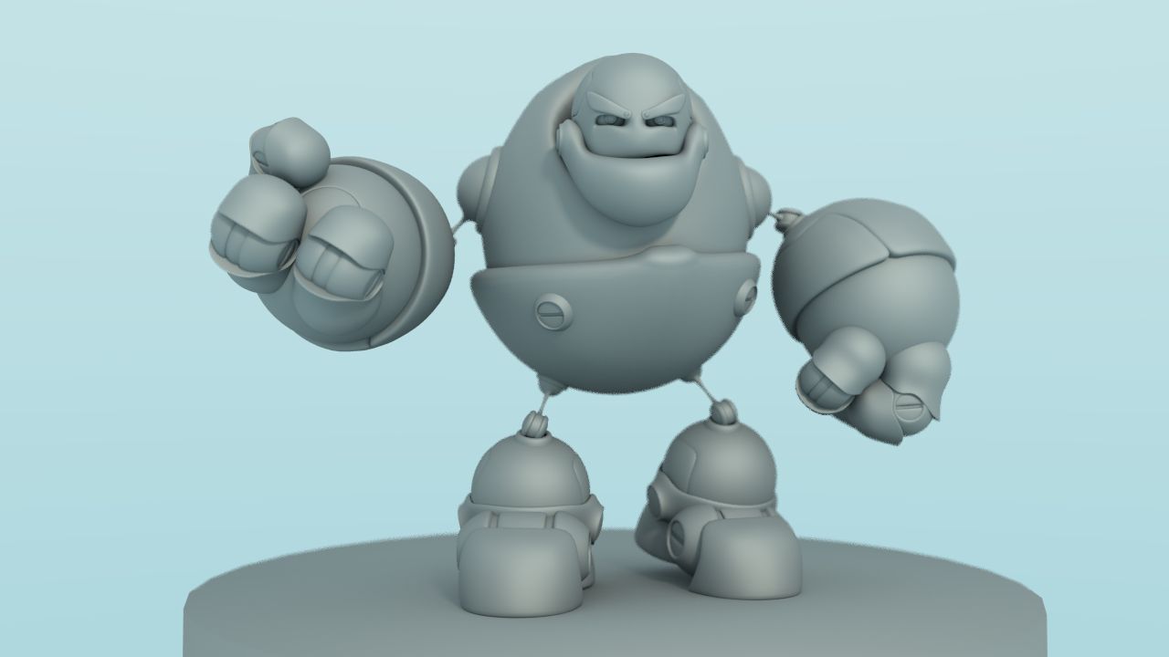 CHUBS BOT 3d model