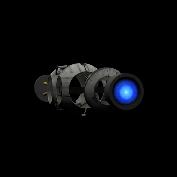 Wheatley (portal 2) royalty-free 3d model - Preview no. 4