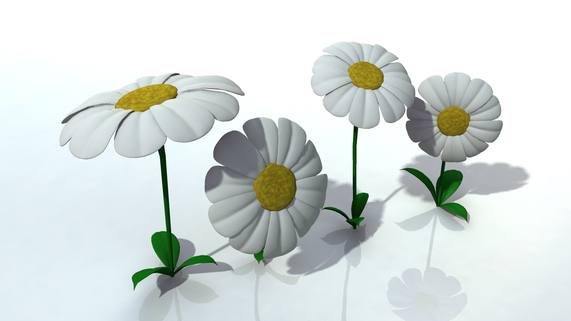 Flowers 3d model