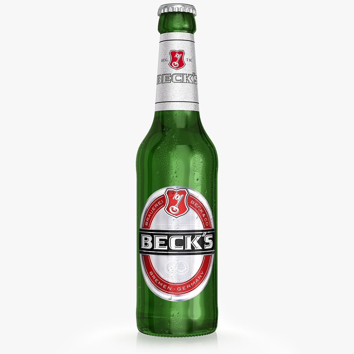 Bouteille de Beck 3d model