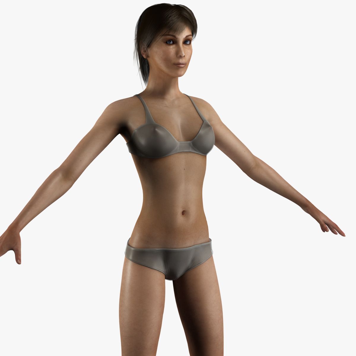 Female Anatomy HD 3d model