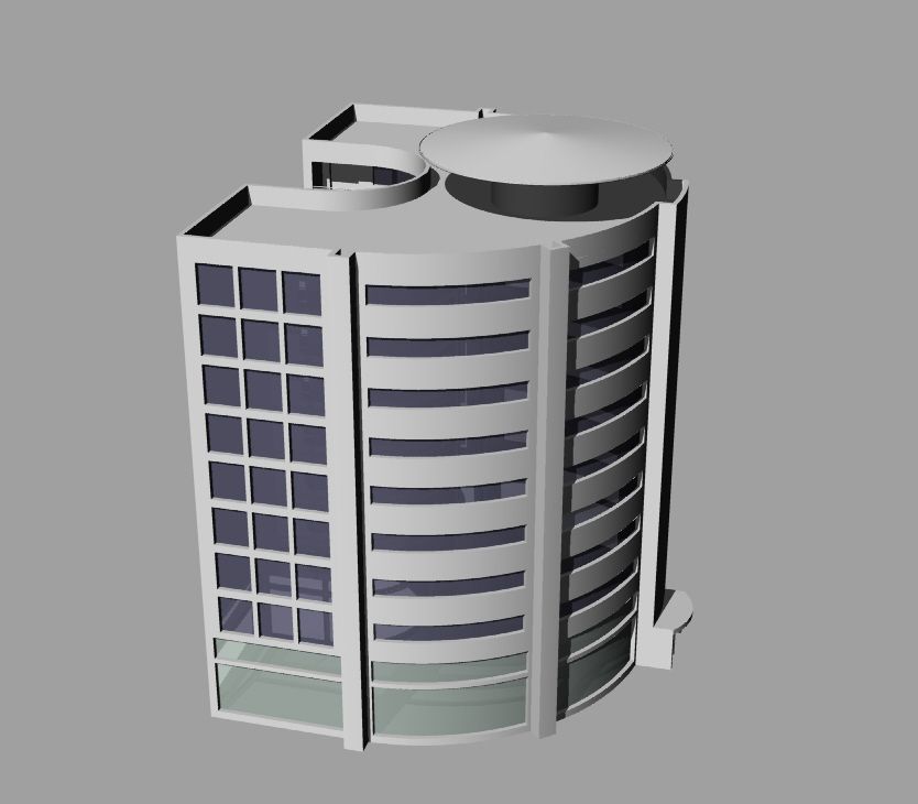 Architecture 3d model