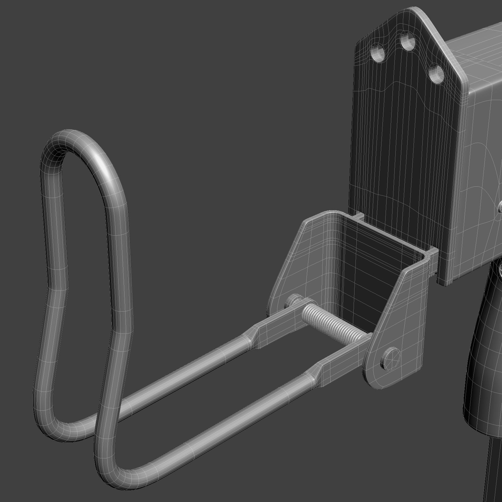 MAC 11 royalty-free 3d model - Preview no. 26