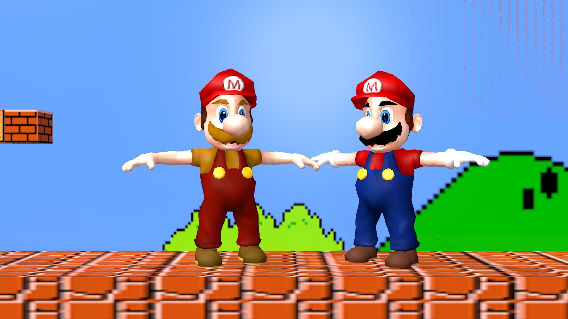 super mario 3d model