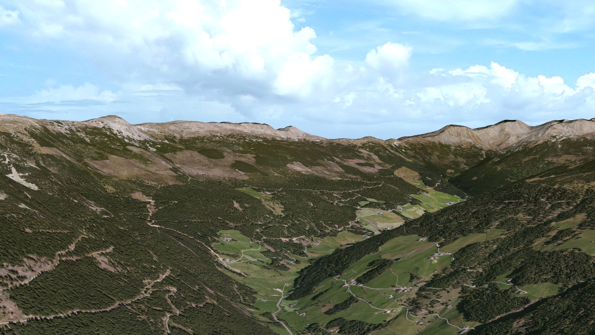 Alp Dağları 3d model