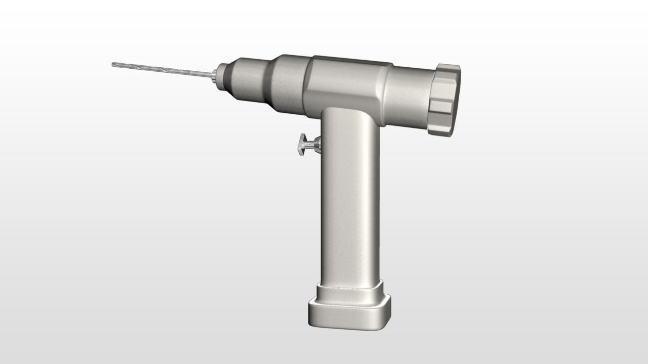 Taladro médico modelo 3d