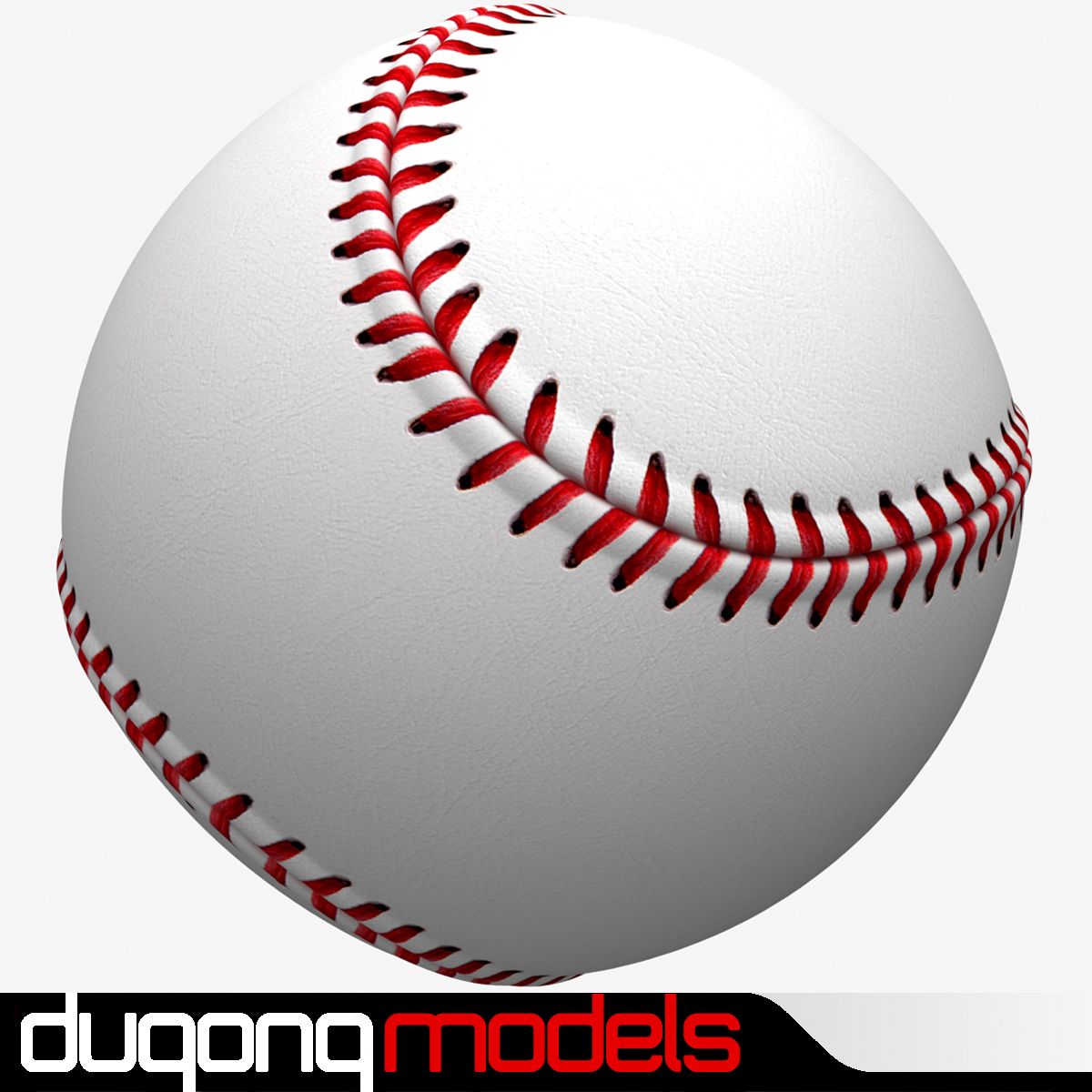 Béisbol modelo 3d