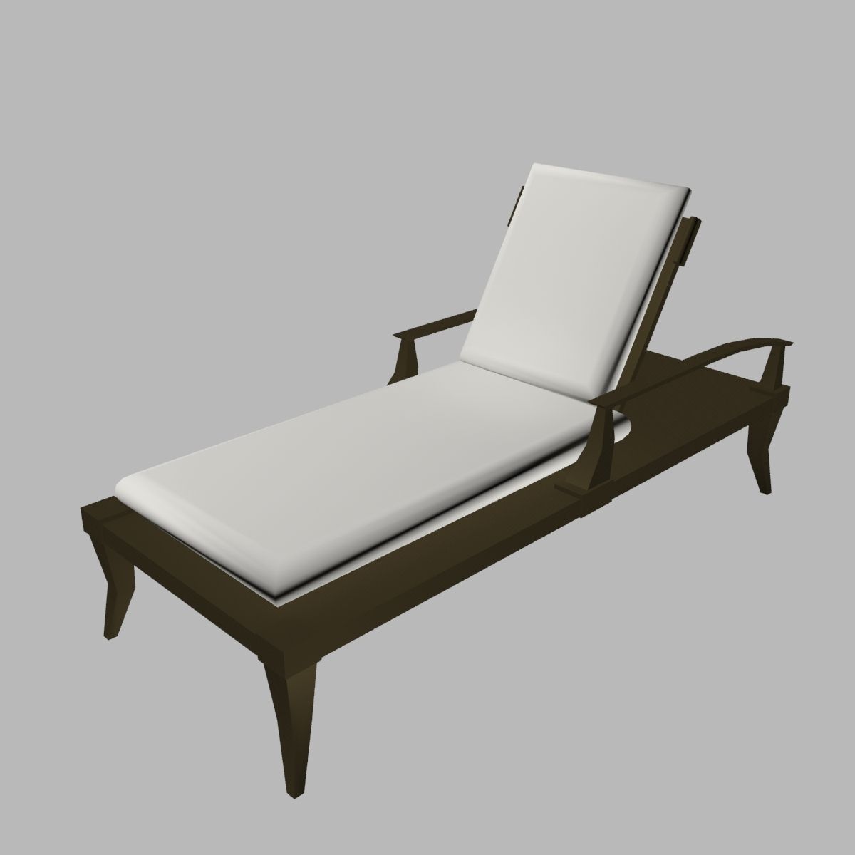 Chaise longue 3d model