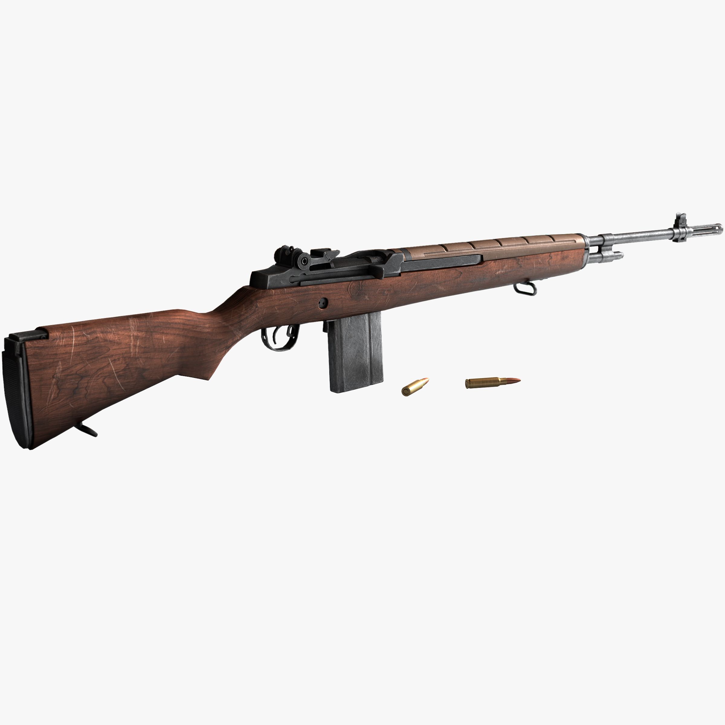 M1A Rifle 3d model