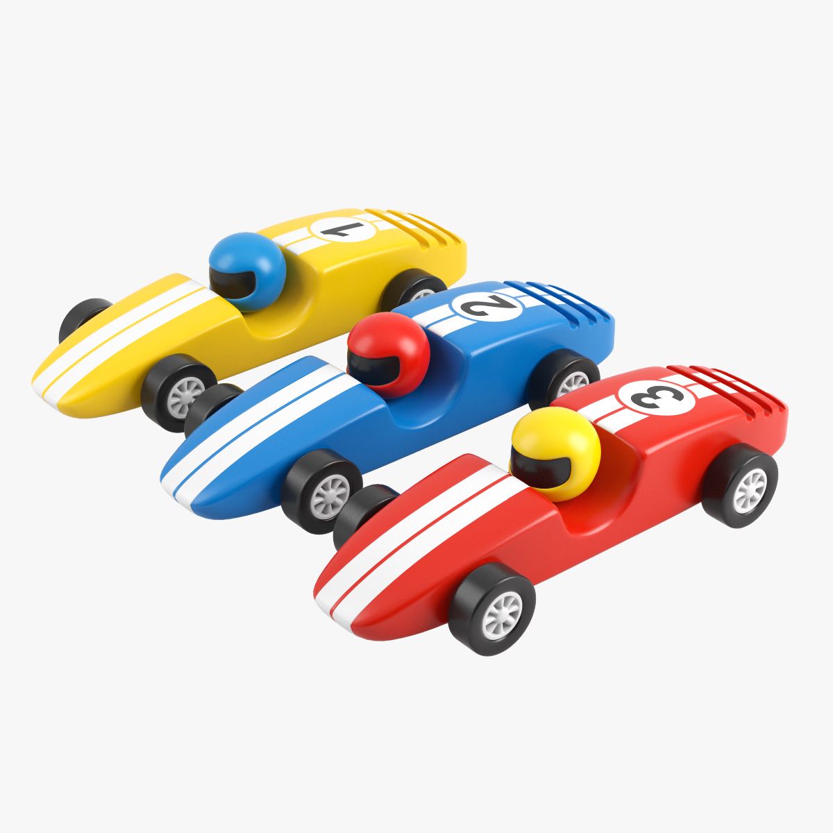 Racing Cars 3d model