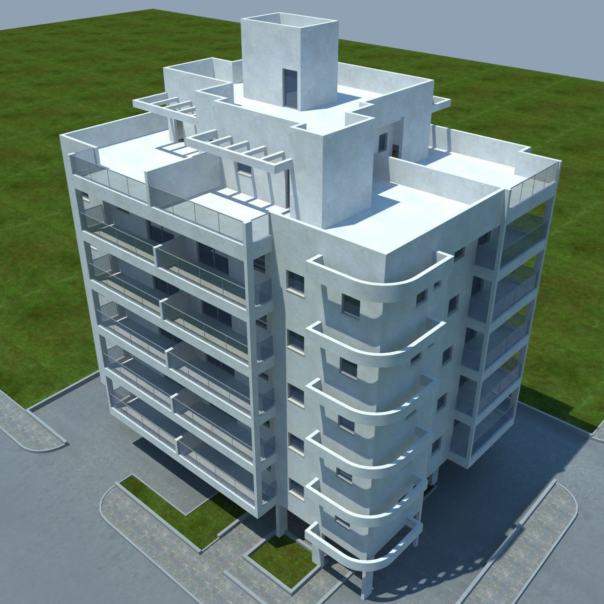 building 3d model