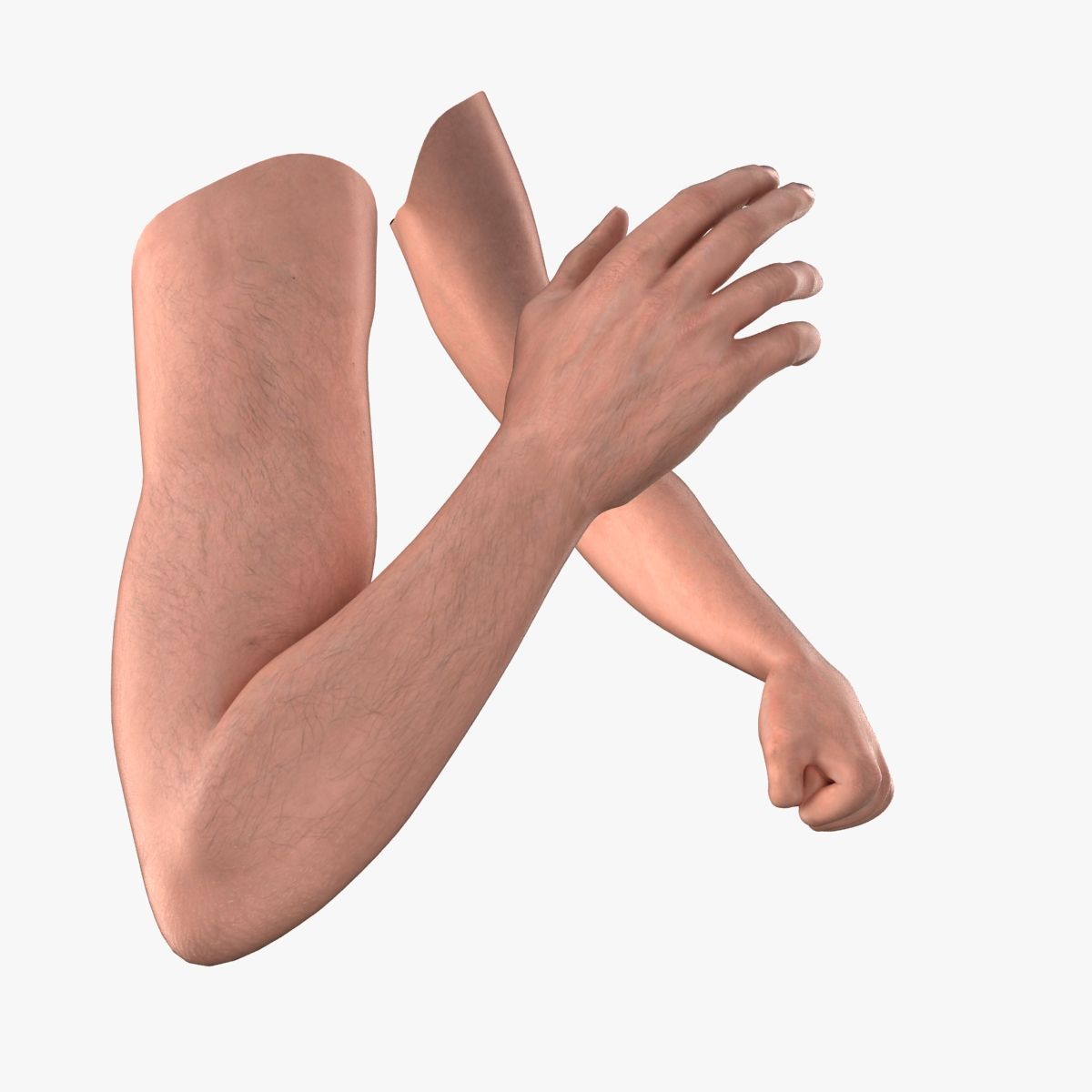 Man Arms 3d model