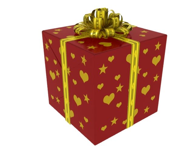 Gift 3d model