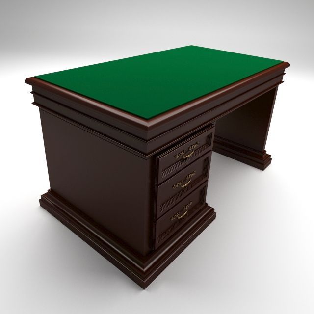 mesa clásica modelo 3d