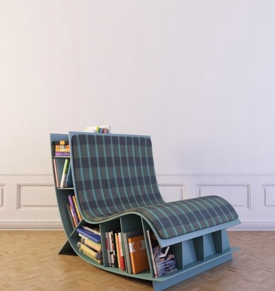 Silla de librería 7 modelo 3d