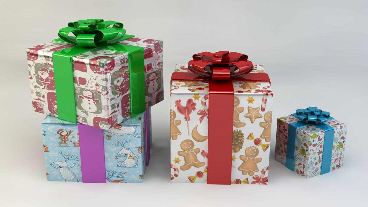 Christmas Gift 3d model