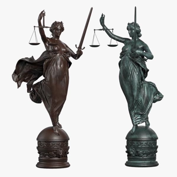 Lady Justice 3d model