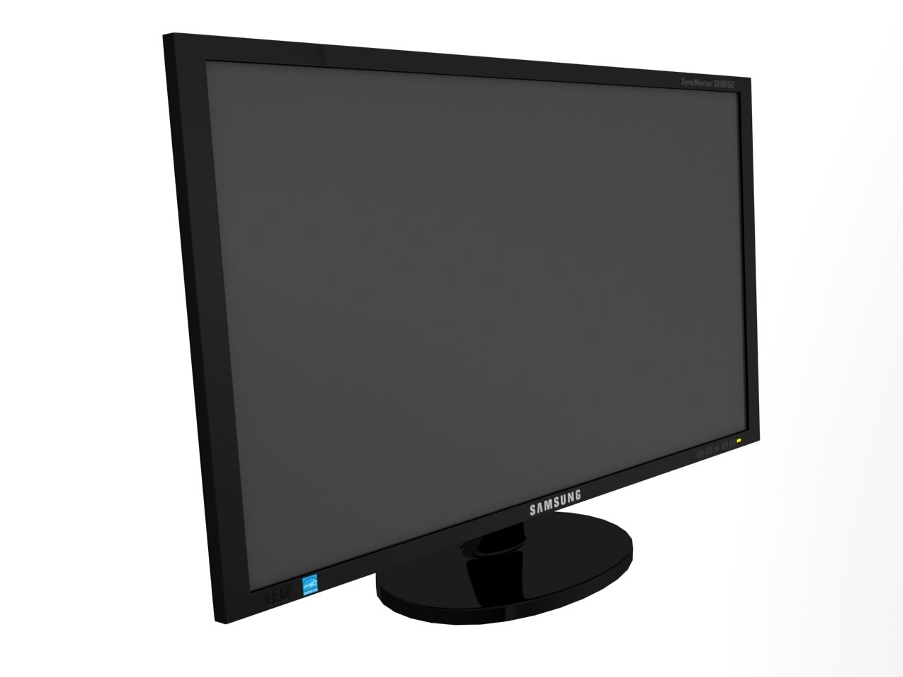 Monitor de PC modelo 3d