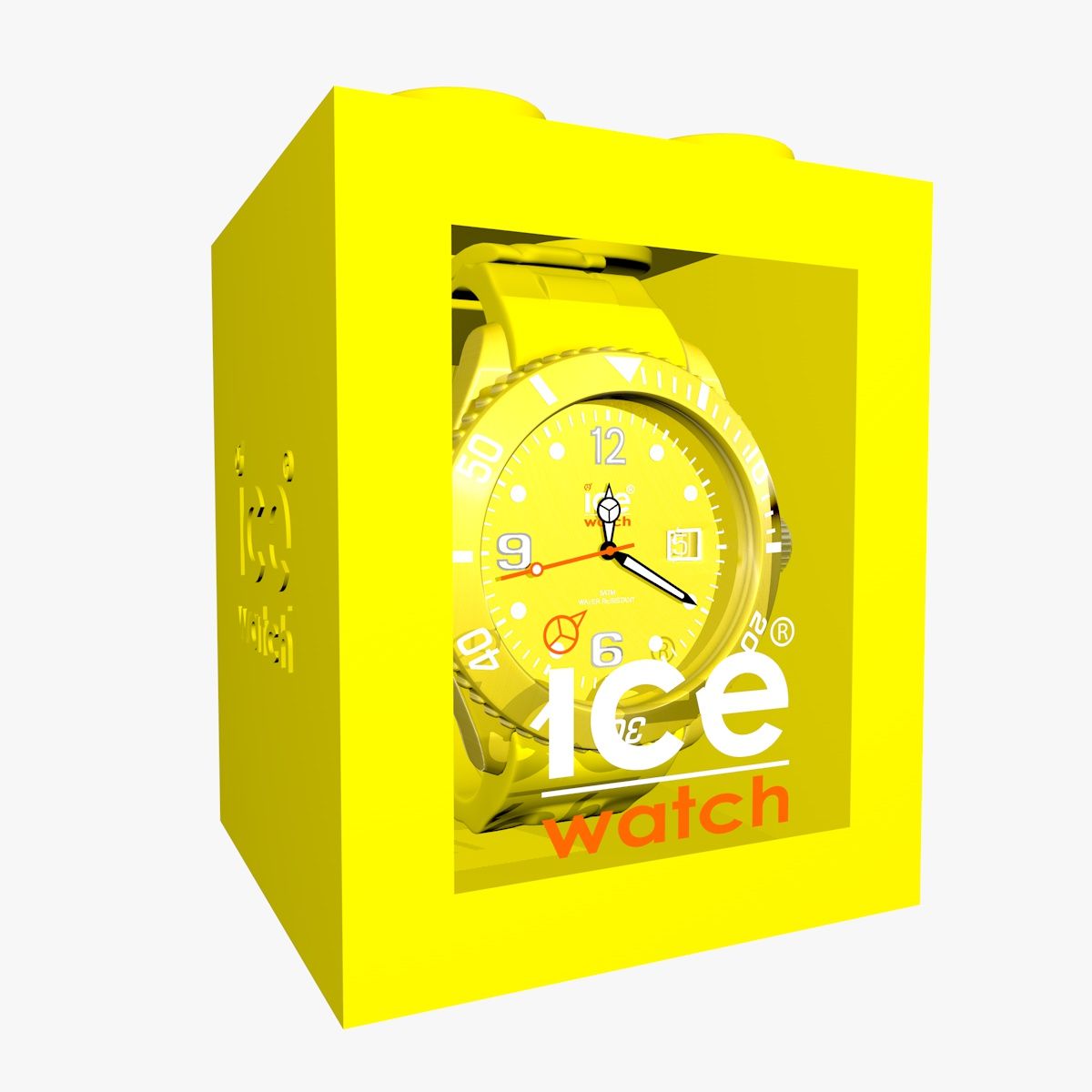 Reloj de hielo (7) modelo 3d