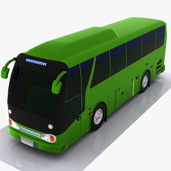 Autobús modelo 3d